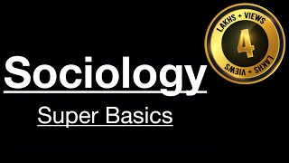 Sociology for UPSC Sociology Super Basics  Introduction to sociology [upl. by Guillema]