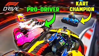 Racing at F1’s KART Track with PRO Drivers can I win [upl. by Hendrick]