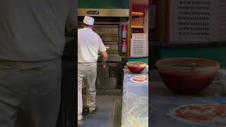 Fast pizza making in pizzeria italiana That’s amore Dean Martin [upl. by Anelleh]