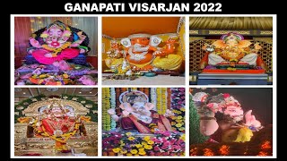 Ganapati Visarjan 2022DholTaash Anant ChaturdashiGlimpse of Ganesh Visarjan maatusrecipes6156 [upl. by Eirruc]