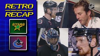 Sedins save the day in 4 OT thriller  Retro Recap  Stars vs Canucks [upl. by Eikcaj59]