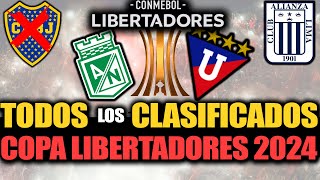 Todos los EQUIPOS PARTICIPANTES de la COPA LIBERTADORES 2024  Clubes debutantes y gigantes afuera [upl. by Elagibba]