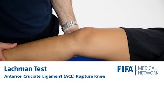 Lachman Test  Anterior Cruciate Ligament ACL Rupture Knee [upl. by Heinrike]