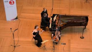 ATOS Trio B Smetana  Piano Trio in gminor op15 [upl. by Krute]