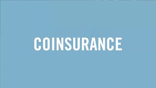 Understanding Jargon Coinsurance [upl. by Nirej]