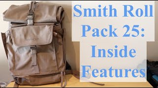 What features are on the inside of this backpack  Millican Smith Roll Pack 25 Review Part 5 [upl. by Leiva]