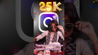 25k complete on instagram Sucess music attitudestatus 25k shorts Royalvikash01 [upl. by Eintruok]