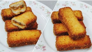 Bread Sticks recipe in tamil  Kids Snacks  Evening Snacks  How to make Bread Sticks [upl. by Fadil]