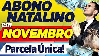 ATENÇÃO INSS CONFIRMA PAGAMENTO em NOVEMBRO do ABONO NATALINO  VEJA AGORA quem RECEBE [upl. by O'Meara]