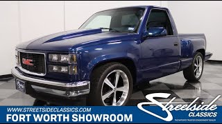 1994 GMC Sierra 1500 Sportside for sale  5027 DFW [upl. by Newmark]