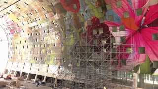 Bouw in Beeld Markthal Rotterdam [upl. by Bowne]