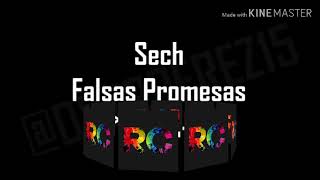 Falsas Promesas  Sech  LETRA ☆ [upl. by Daj]