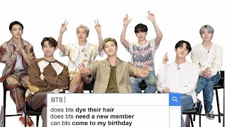 BTS Responde às Perguntas Mais Pesquisadas da Web Legendado PTBR [upl. by Cummine]