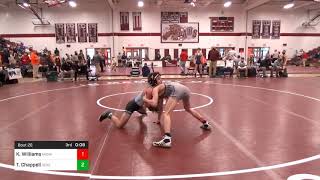 Kaedyn Williams vs Tyler Chappell  PIAA Super Regionals 2021 [upl. by Aidin]