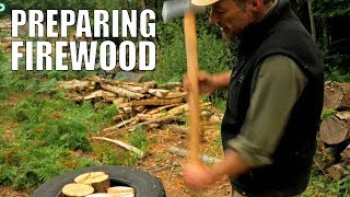 Preparing Firewood [upl. by Asseralc]