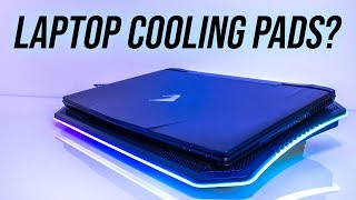 Laptop Cooling Pad Testing  Thermaltake Massive 20 RGB Review [upl. by Nelag]