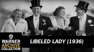 Open HD  Libeled Lady  Warner Archive [upl. by Noraa261]