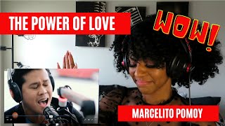 Singer REACTS to Marcelito Pomoy Power of Love Celine Dion [upl. by Sedda]