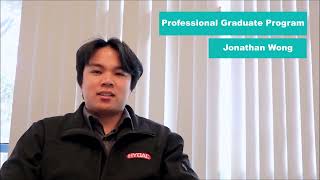 Graduate Program Video Jonathan Wong [upl. by Alrahs722]