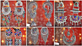 Cheapest Oxidised Jewellery Online Store  New Trendy Earrings Collection  Free Delivery [upl. by Babbette]