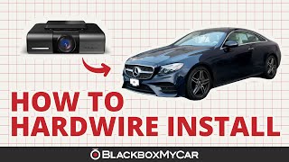 FineVu GX1000 2K QHD Dash Cam x 2019 Mercedes Benz E450  How to Hardwire Install  BlackboxMyCar [upl. by Mailand]