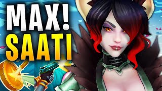 SAATI COIN ABSOLUTE INSANITY  Paladins Gameplay Build [upl. by Pacificia]