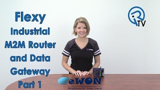 eWON Flexy Industrial M2M Router amp Data Gateway [upl. by Bolan945]