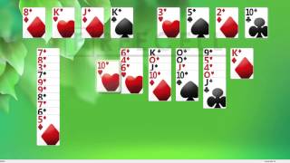 Solution to freecell game 1445 in HD [upl. by Htebazile297]