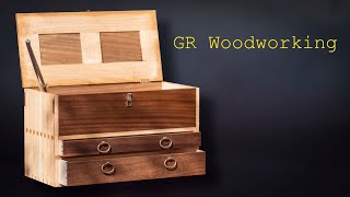 Tool chest making  ONLY HAND TOOLS [upl. by Odlaumor]