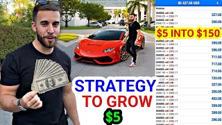 Best Scalping Strategy To Grow 5 Into 150 In 8 Minutes  Fx Alexg [upl. by Inalaek]