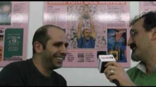 CHECCO ZALONE INTERVISTA IN BARESE [upl. by Ahseek962]