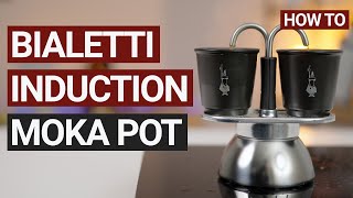 How to Use the Bialetti Mini Induction Moka Pot coffee [upl. by Nollek85]