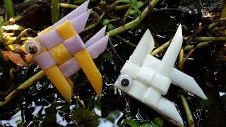 DIY How to make a STRAW Tropical Fish [upl. by Ainesy22]