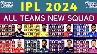 IPL Squad IPL all teams squad IPL 2023 Squad Squad for IPL 2024rcbcskmigtlsgpkdcrrkkn [upl. by Eseer]