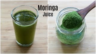 Moringa Juice For Weight Loss amp Pcos  Homemade Moringa Powder [upl. by Olinad607]