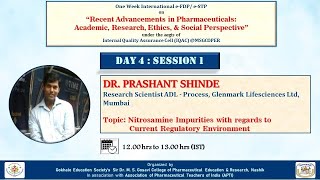 Day 4 Session 1 Dr Prashant Shinde [upl. by Diskson]