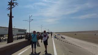 Southport Promenade Walk in 4K  Southport Seafront on a Summers Day [upl. by Dranyam51]