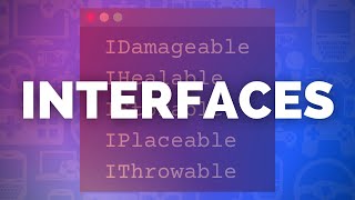 Using Interfaces in Unity Effectively  Unity Clean Code [upl. by Tichonn]
