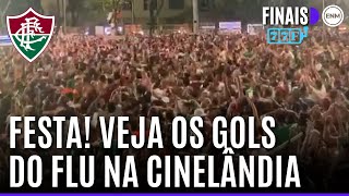 VEJA A REAÇÃO DA TORCIDA DO FLUMINENSE NOS GOLS DO TÍTULO DA LIBERTADORES  ENM FINAIS 2023 77F [upl. by Idnaj606]