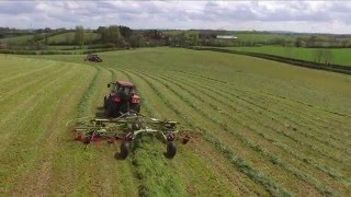 Silage 2016 using a Trailed Harvester [upl. by Barker]