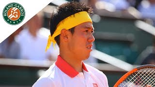 Beauty Shots 2  Kei Nishikori vs Benoit Paire I RolandGarros 2018 [upl. by Yrrot]