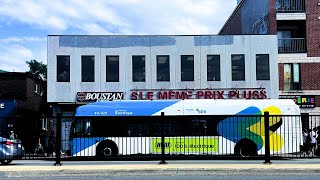 STM Trajet de bus sur la ligne 171 HenriBourassa OUEST [upl. by Northington]