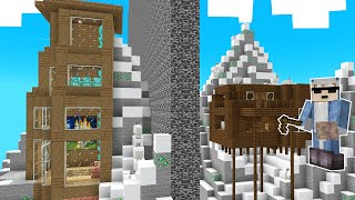 Minecraft 118 MOUNTAIN TOP Build Battle [upl. by Morgana]