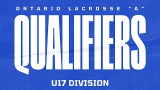 2024 Ontario Lacrosse 1st quotAquot Qualifier 🥍 U17 St Catharines v Clarington July 7 2024 [upl. by Flint]