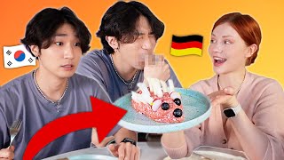 I Made My Korean Fiancé Rank WEIRD German Foods [upl. by Merriam873]