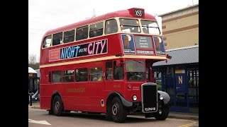 5122015 London Transport RTL453 Leyland Titan PD2 KLB648  Ensignbus Running Day  Route X55 [upl. by Fidelis807]