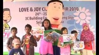 Bola Kampung LOVE amp JOY Charity Event  3C Centre Subang Jaya [upl. by Piks176]