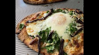 Flatbread Pizzas with Spinach and Egg [upl. by Magena591]