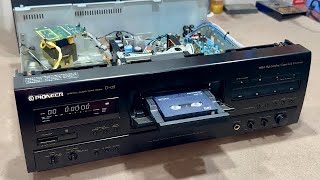 PIONEER DAT D05 Digital Audio Tape Deck  メンテナンス修理修復後  After Maintenance Repair Restoration [upl. by Chara]