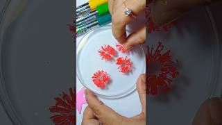 Acrylic Flower Painting for Beginners  StepbyStep Floral Art Tutorial shorts painting [upl. by Noneek]